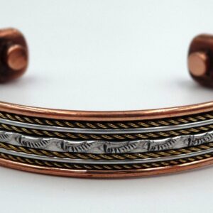 bracelet magnétique en cuivre