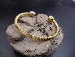 bracelet magnétique en cuivre or
