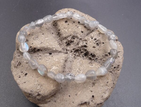 bracelet labradorite de Madagascar