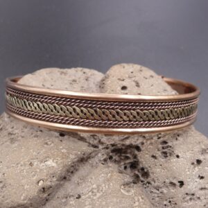 bracelet magnétique en cuivre