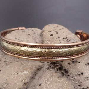bracelet magnétique en cuivre