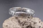 bracelet argent fleur de lotus