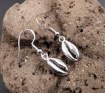 bijoux en argent coquillage cauri