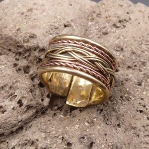 Bague en cuivre élégance
