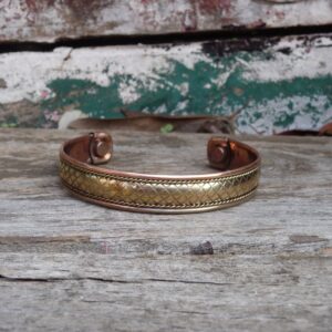bracelet magnétique en cuivre