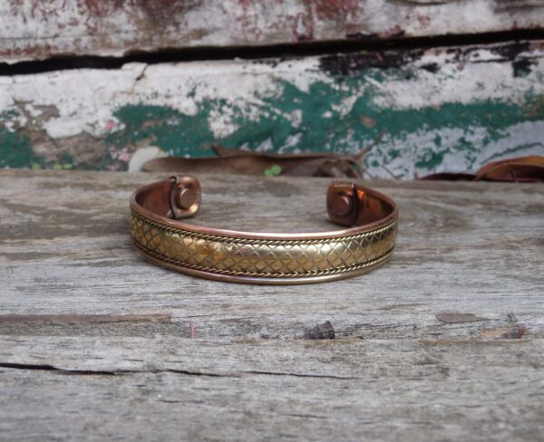 bracelet magnétique en cuivre