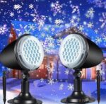 projecteur de noellumineux flocons