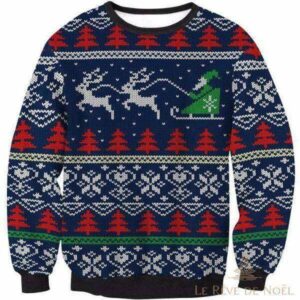 pull de Noel kitsch festif