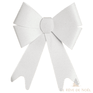 grand noeud blanc décoration