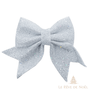 lot de noeuds argent élégants