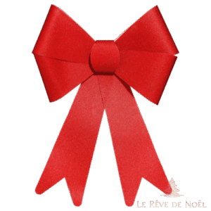 noeud rouge décoratif