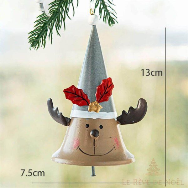 Cloche renne du père Noël