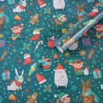 noellumineux en papier cadeau