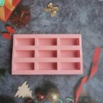 petit moule à bûche plastique coloré