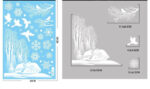 stickers réalistes de Noël