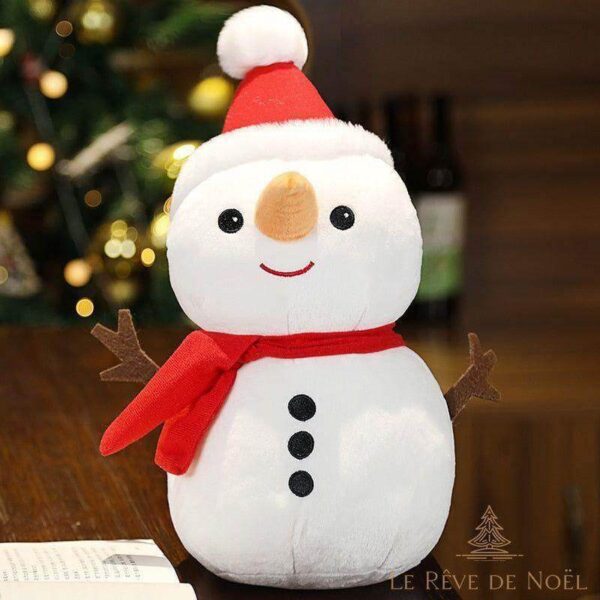 Peluche Bonhomme de neige mignonne