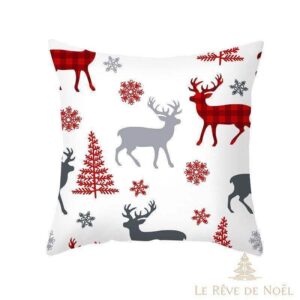 housse de coussin moderne Noël