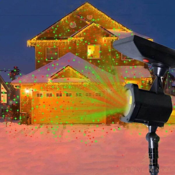 projecteur de Noël extérieur