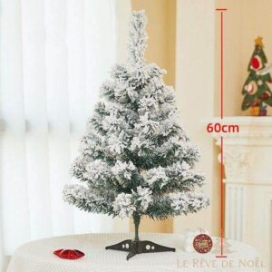 sapin de Noël artificiel blanc