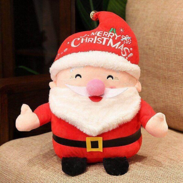 Peluche Père Noël festive