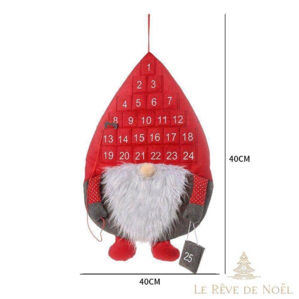 Calendrier de l'avent Gnome / lutin