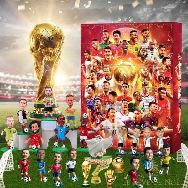 calendrier de l'avent foot