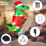 décoration de Noël dinosaure