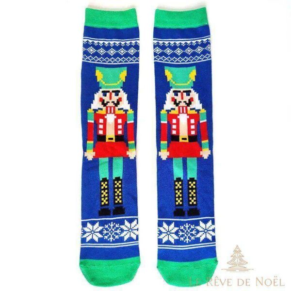 Chaussettes Casse noisette Noël avec motifs féériques