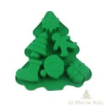 gâteau festif sapin de Noël en silicone