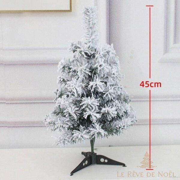sapin de Noël blanc élégant