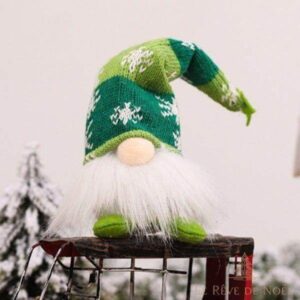 Lutin de Noël Vert espiègle