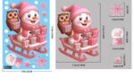 stickers muraux Noël chambre