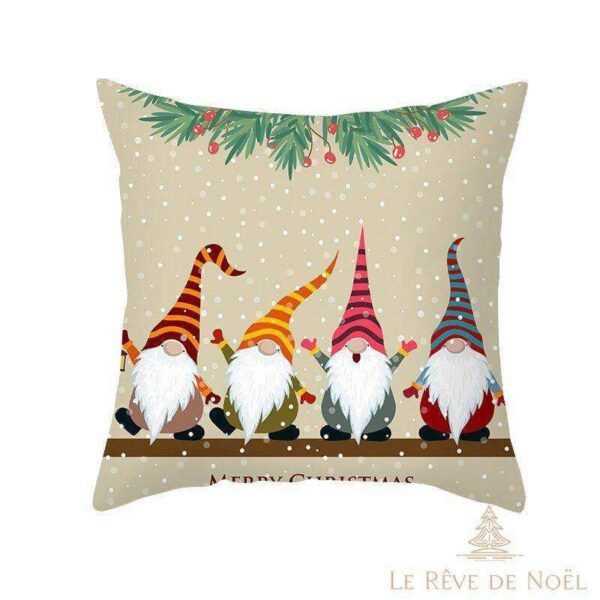 housse de coussin lutins