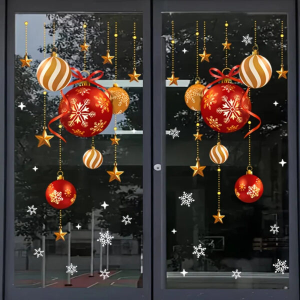 stickers boule de Noël magiques
