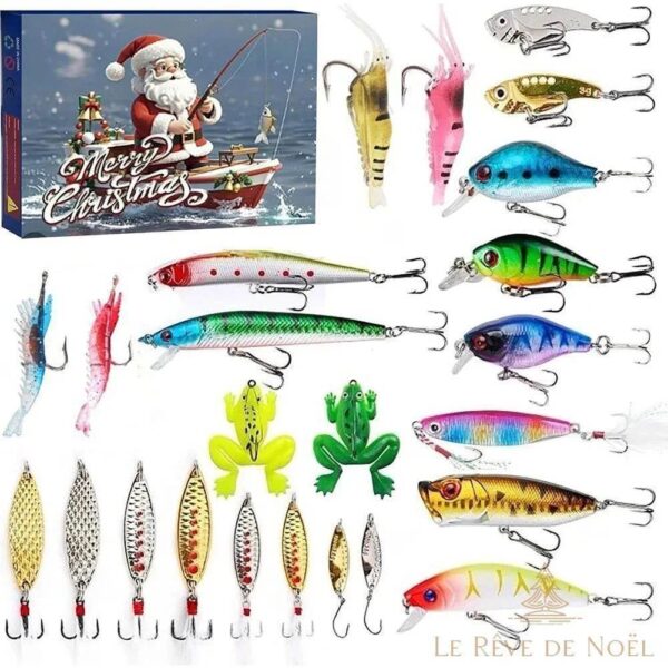 calendrier de l'avent pêche