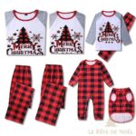 Pyjamas de Noël famille : Sapin