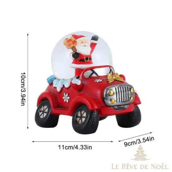 boule à neige père noellumineux