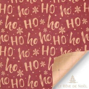papier cadeau rouge brillant