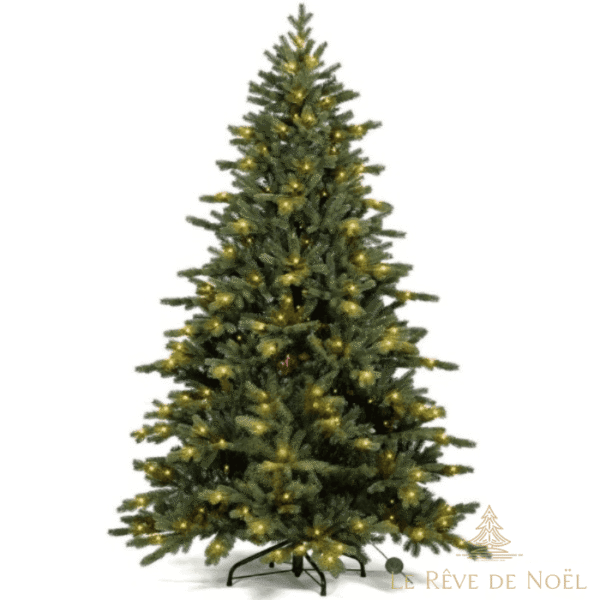 sapin de Noël artificiel lumineux vert