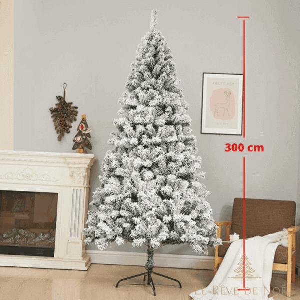 Sapin de Noël artificiel blanc