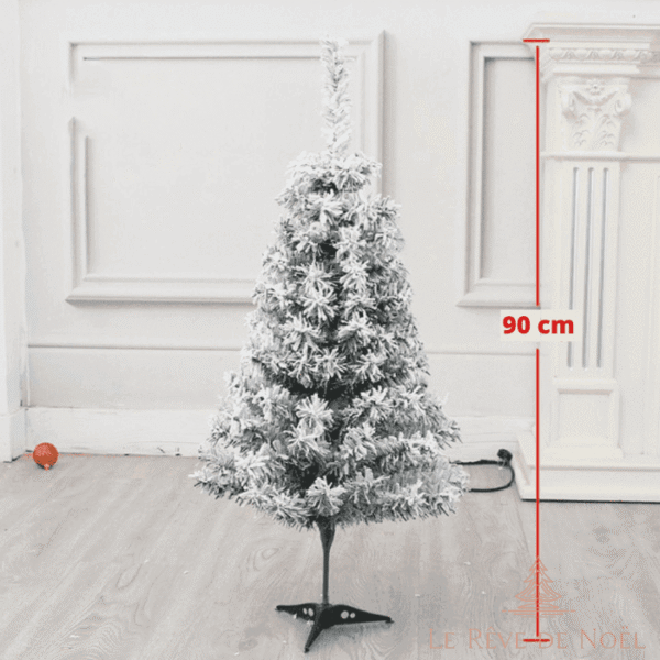 sapin de Noël blanc élégant