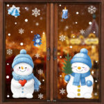 stickers bonhomme de neige