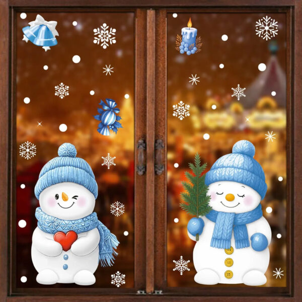 stickers bonhomme de neige