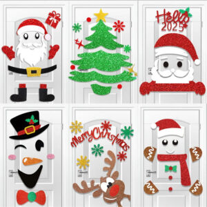 Stickers porte Noël