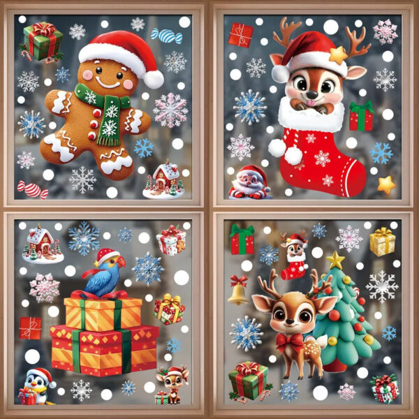 petits stickers Noël ambiance festive