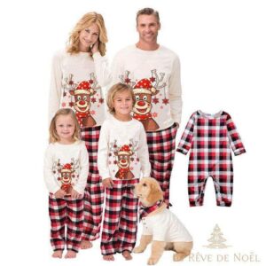 Pyjama Noël drôle festif