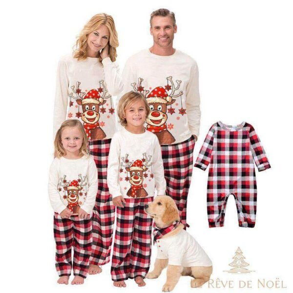 Pyjama Noël drôle festif