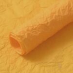 papier cadeau jaune vibrant
