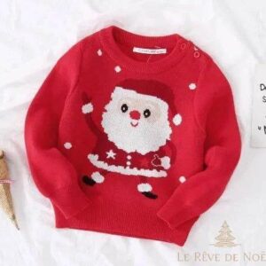 pull enfant Noël économique