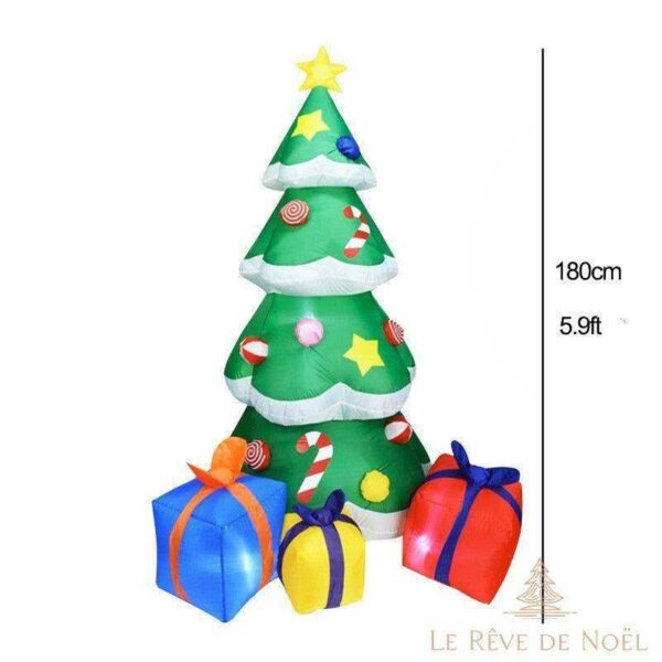 sapin de Noël gonflable